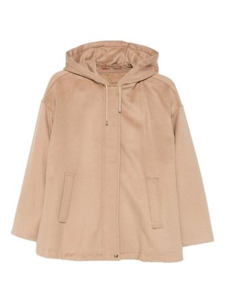 Max Mara hooded coat - Brown