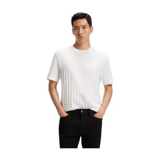 HUGO BOSS Hugo, T-Shirts, male, White, Size: XL C Thompson 198 T-Shirt