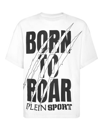 Plein Sport T-Shirt Ronde Hals Ss Scratch