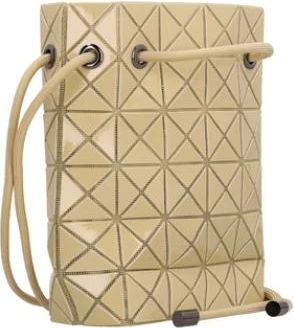 Issey Miyake Cross Body Bags, female, Beige, Size: ONE SIZE Wring One-Tone