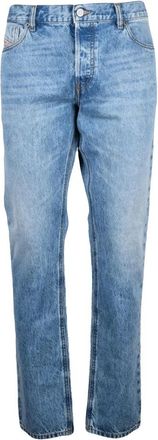 Diesel 1995 d-sark 09i 29 - Heren - Regular Fit Jeans - Blauw - W31 - Katoen - Jeans