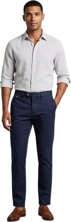 Ted Baker Haydae rechte chino voor heren (Marine)