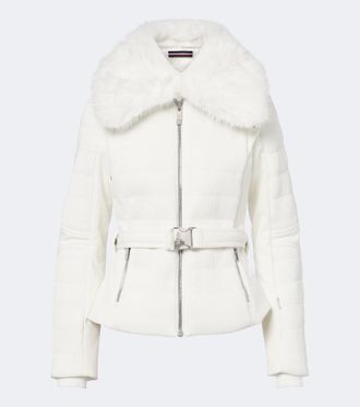 Fusalp Chaqueta de esqu&iacute; Gitu de pana con cintur&oacute;n