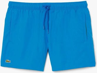 Lacoste Mens Quick-Dry Swim Trunks - Blue - Size: 32/30/31