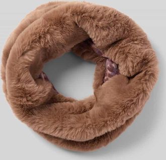 Codello Schal mit Label-Detail in Rosa, Größe 1