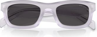 Prada Prc 06S Zonnebrillen - unisex - Zonnebrillen - Grijs - 50 MM - Accessoires