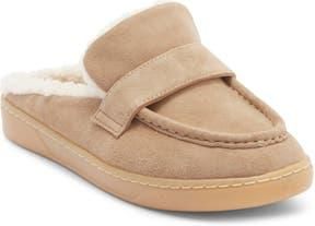 J/Slides Hudson Faux Shearling Lined Mule in Taupe at Nordstrom Rack, Size 7.5