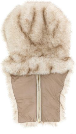 Herno Eco-Fur Hooded Collar - Beige