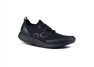 Oofos Mens Oomg Sport Low Shoes In Black