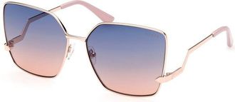 Guess Multicolor Metalen Zonnebril