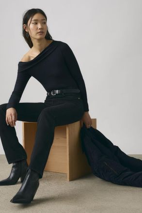 Levi's Vaqueros Slim Wedgie - Mujer - 23X30 - Negro / Shes In The Zone