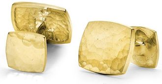 Dower & Hall Rectangular Engravable Story Cufflinks