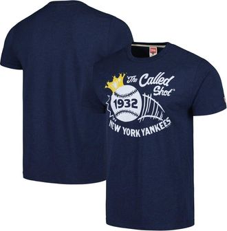 Homage Mens Homage Navy New York Yankees Doodle Collection The Called Shot Tri-Blend T-Shirt at Nordstrom, Size Small
