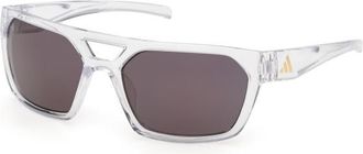 adidas ES0004 S3 Sonnenbrille f&uuml;r Herren | wei&szlig;/grau