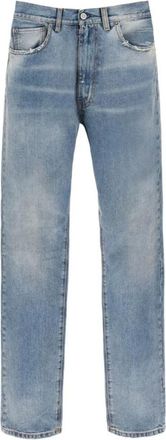 Maison Margiela Stijlvolle Denim Broek - Dames - Regular Fit Jeans - Blauw - W26 - Denim - Jeans