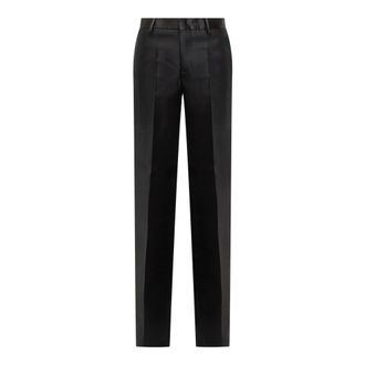 Dsquared2 Straight Trousers, female, Black, Size: M Straight Trousers