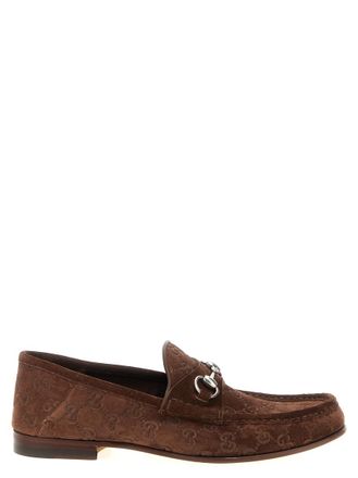 Gucci Brown Suede Loafers