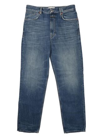 Closed Classic Medium Blue Denim Jeans with Five-Pocket Design