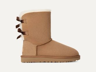 UGG Womens Bailey Bow Ii Boot In Chestnut