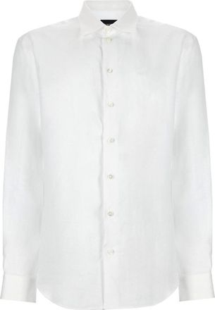Emporio Armani Pointed Collar Left Chest Shirt