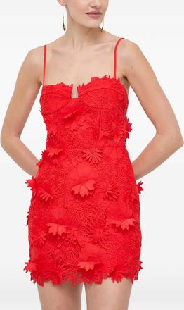Bardot Abito da cocktail a fiori - Rosso