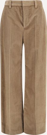 Brunello Cucinelli Cotton velvet Pants Female 40