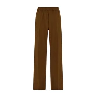 Ferragamo Heren, Broeken, Bruin, Maat: XL