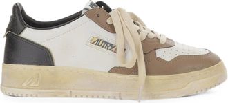 Autry Sup Wint Low Perforated Leather Low-Top Sneakers