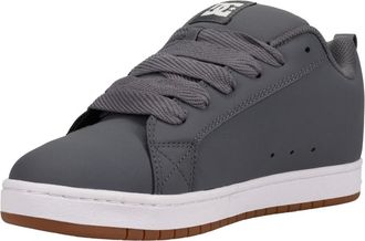 DC Sneaker DC SHOES Court Graffik, Herren, Gr. 10,5 (44), weiss (grau, wei&szlig;), Obermaterial:57.05% Leder, 28.2% Synthetikmaterial, 13.87% Microfaser, 0.88