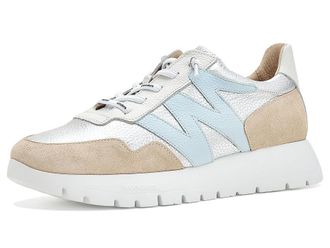 Wonders A-24101 Womens Shoes Combo Plata/Aura : 7.5 M, Leather/Suede