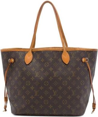 Louis Vuitton Pre-owned Neverfull MM - Dames - Vintage Shopper - Bruin - ONE Size - Leer - Vintage