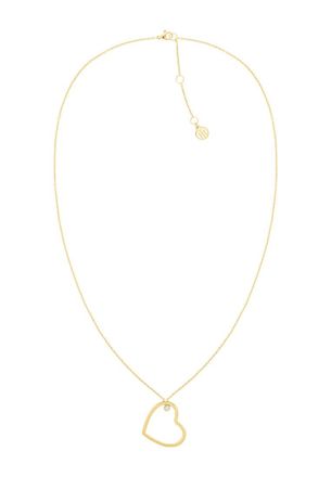 Tommy Hilfiger Womens 2780757 Ladies Necklace - Gold Stainless Steel - One Size