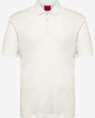 HUGO BOSS Linen Blend Polo Shirt