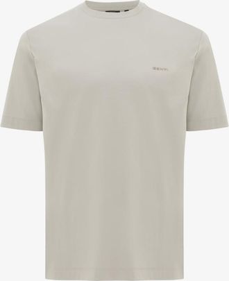 Genti Gemerceriseerd T-shirt | Beige