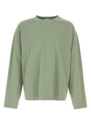 Dries Van Noten Green Cotton Hegland T Sh