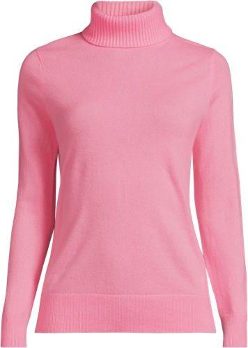 Lands End Rollkragen-Pullover aus Kaschmir, Damen, Größe:36-38