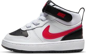 Nike (TD) Nike Court Borough Mid 2 White University Red CD7784-110