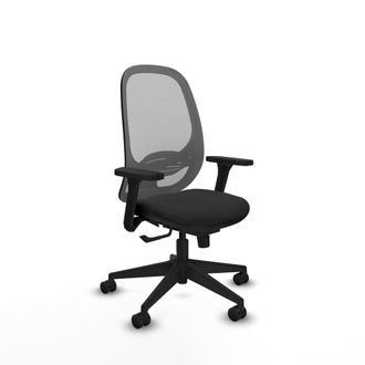 Piqueras y Crespo Silla De Oficina Piqueras Y Crespo Cilanco Gris Nylon