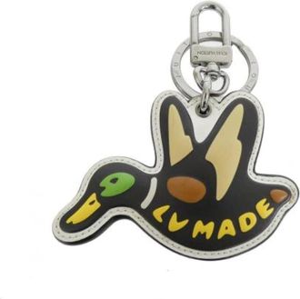 Louis Vuitton Vintage, unisex, Veelkleurig, ONE Size, Pre-owned Stoffen Sleutelhanger