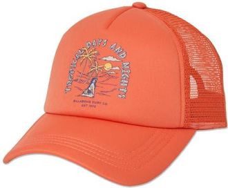 Billabong Across Waves Trucker Hat in Saffron at Nordstrom