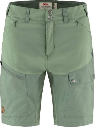 Fj&auml;llr&auml;ven Womens Abisko Midsummer Shorts In Light Sage