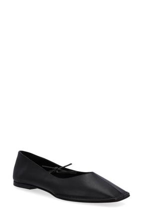 Alohas Sway Square Toe Ballet Flat in Black at Nordstrom, Size 10.5Us