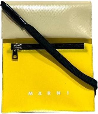 Marni Pre-owned Cross Body Bags, male, Multicolor, Size: ONE SIZE Pre-owned Tribeca Polyester Messenger Bag