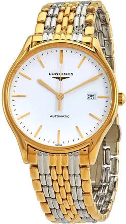 Longines Automatic White Dial Two-tone Mens Watch L4.960.2.12.7