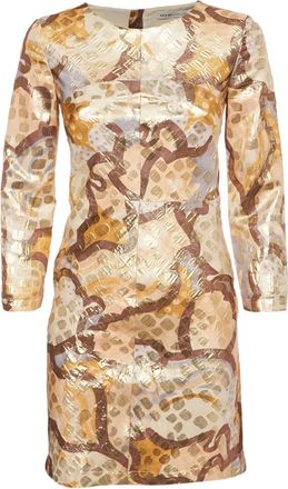 See By Chlo&eacute; Abito corto con effetto jacquard - Toni neutri