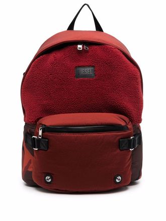 Diesel Zaino con applicazione - Rosso