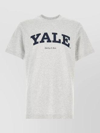 Sporty & Rich cotton t shirt short sleeves crew neck print