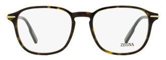 Ermenegildo Zegna EZ5229 Soft Square Acetate Eyeglasses - Brown