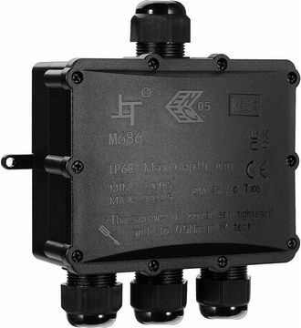 OEM Caja De Conexiones Exterior Impermeable Ip68 - Cable De 4 V&iacute;as De Mayor Tama&ntilde;o, Conector De Caja De Conexiones El&eacute;ctricas Para Cable De &Oslash; 4 A 14 Mm, A