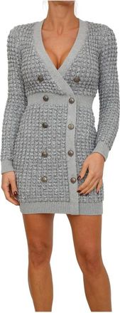 Elisabetta Franchi Donna, Abiti, Grigio, S, new